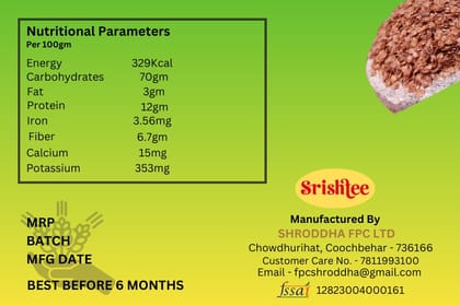 Srishtee Ragi Millet Flakes (Poha)