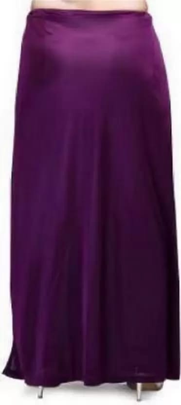 Violet Satin Blend Petticoat