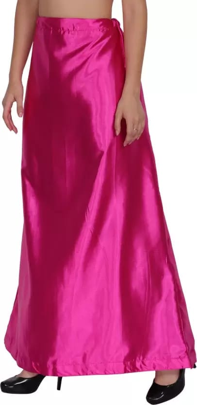 Dark PinkSatin Silk Petticoat Satin Blend Petticoat