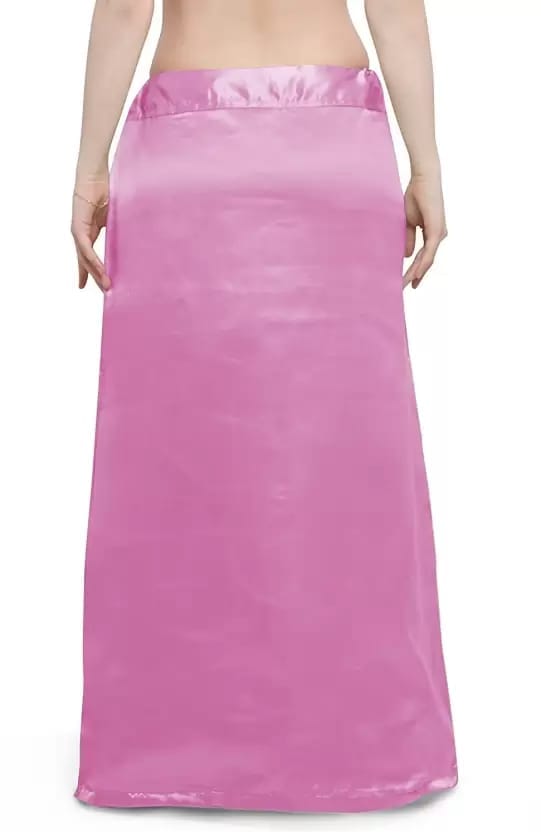 Pink Satin Blend Petticoat