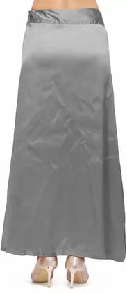 Grey Satin Blend Petticoat