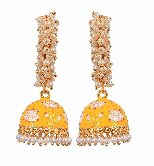 Awesome different types of gold earrings(jhumkas) designs - Fashion Beauty  Mehndi Je… | Gold jewellery design necklaces, Gold earrings designs, Gold  jewelry fashion