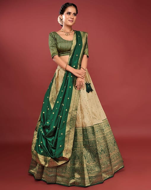 Traditional Pattu Half Saree Models 2023 | Saree models, Half saree, Saree