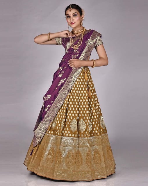 Yellow & Magenta Heavy Designer Work Partywear/Wedding Special Lehenga  Choli - Indian Heavy Anarkali Lehenga Gowns Sharara Sarees Pakistani  Dresses in USA/UK/Canada/UAE - IndiaBoulevard