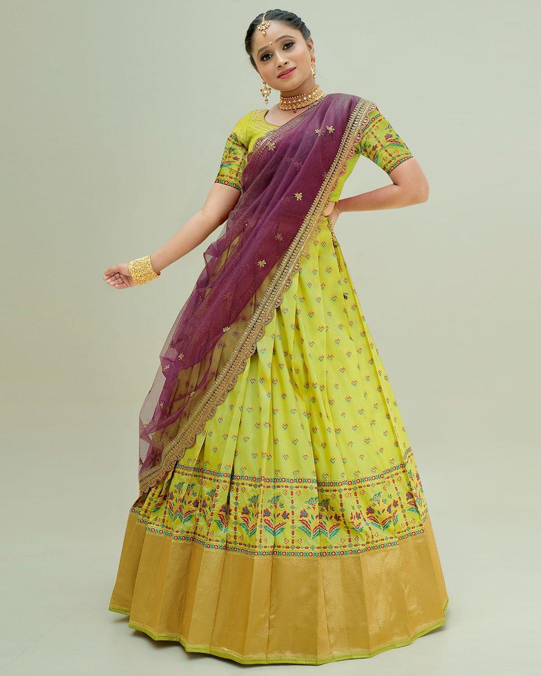 Liril Bold And Beautiful: Pleated Lehenga For Women