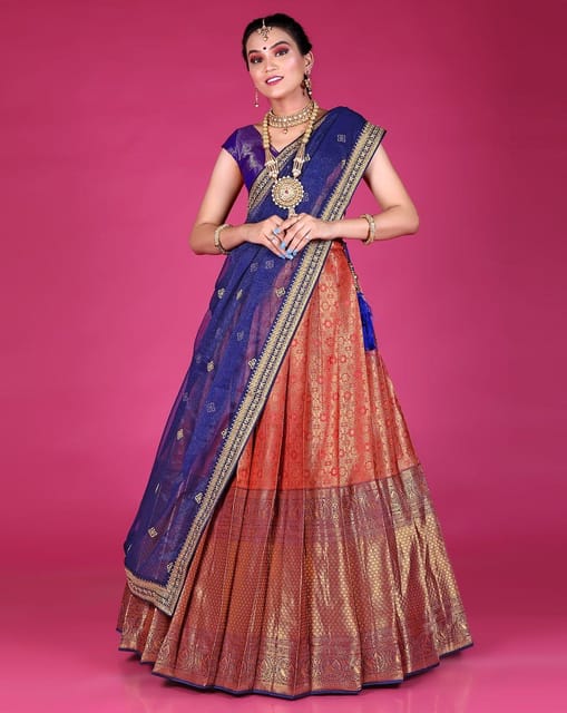 Half sarees online India | Designer Half saree India | Bollywood Half Sarees  India