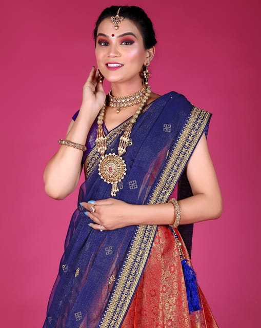 Pattu Half Sarees With Price Buy Online Collection 2023