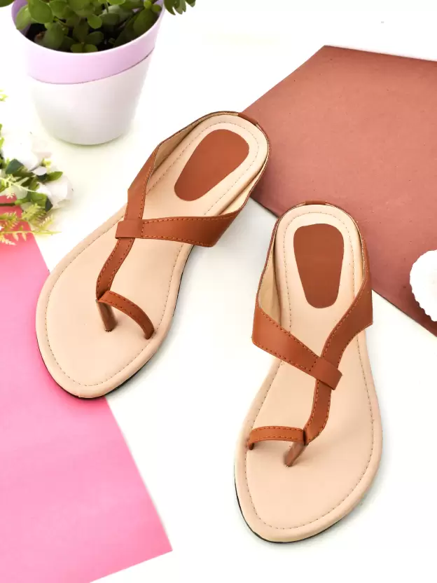 Women Tan Casual Sandal