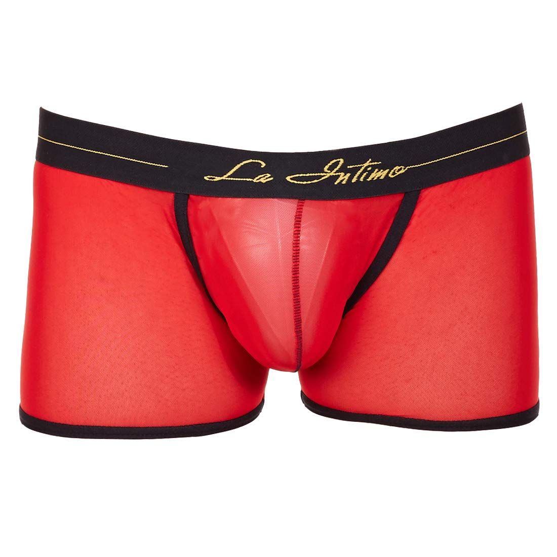 La Intimo Men's Nylon Spandex Designer Trunk Underwear