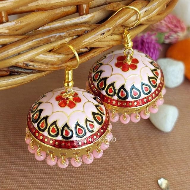 Bahubali Kundan Pearl Jhumka/stone Jhumka/indian  Jewelry/pakistani/punjabi/indian/statement Earring/bridal Earrings/indian  Wedding Jewelry - Etsy