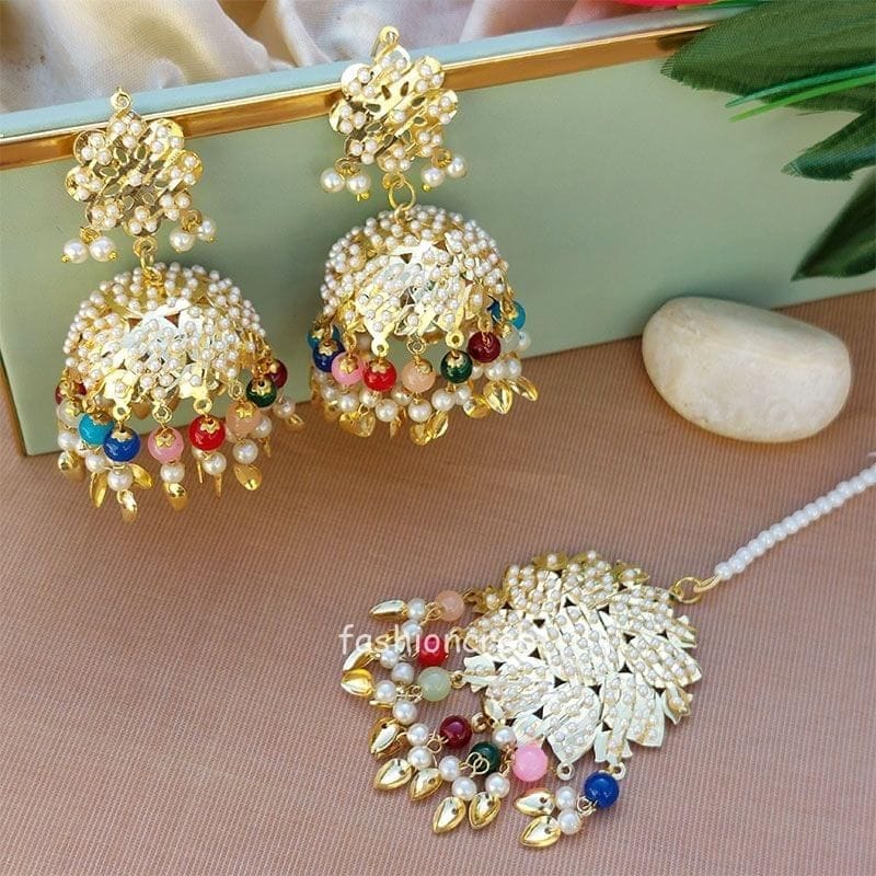 Punjabi Earrings With Price | Punjabi Traditional Jewellery Buy Online –  Amazel Designs