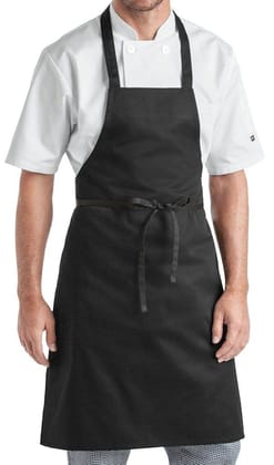 Airwill, 100% Cotton Solid Color Aprons, Sized 65cm in Width & 80cm in Length with 1 Center Pocket, Adjustable Buckle on Top and 2 Long Ties on Both 2 Sides. Pack of 1 Piece