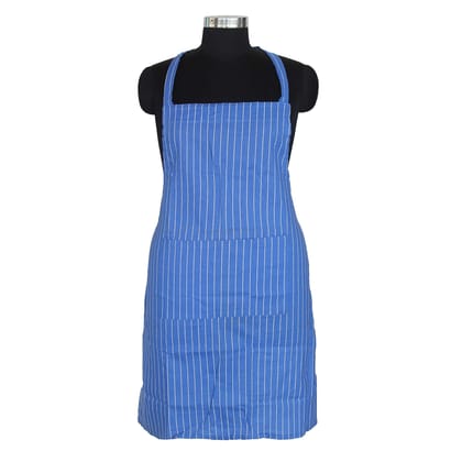 AIRWILL, 100% Cotton Designer Self Designed Bib Apron, Sized 65cm in Width and 80cm in Length with 2 Long Straps on Both Sides and Adjustable Buckle on Top. Pack of 1 pc