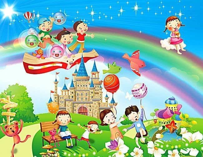 APM Kids Cartoon Wall Sticker Fully Waterproof Vinyl Sticker self Adhesive for Living Room, Bedroom, Office, Kids Room 12X18 inches (KD20)