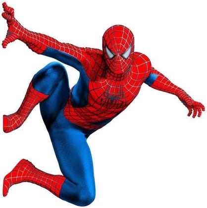 APM Spiderman Wall Sticker Fully Waterproof Vinyl Sticker self Adhesive for Living Room, Bedroom, Office, Kids Room 12X18 inches (S2)