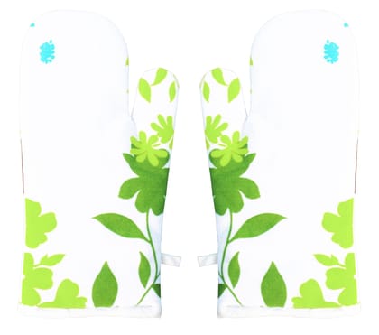 Airwill, Cotton Heart Resistant Oven Gloves (Pack of 2 Pieces)