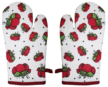 Airwill, Cotton Heart Resistant Oven Gloves (Pack of 2 Pieces)