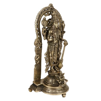 ARTVARKO Brass Krishna Bhagwan Idol Statue Murti Gift for Home