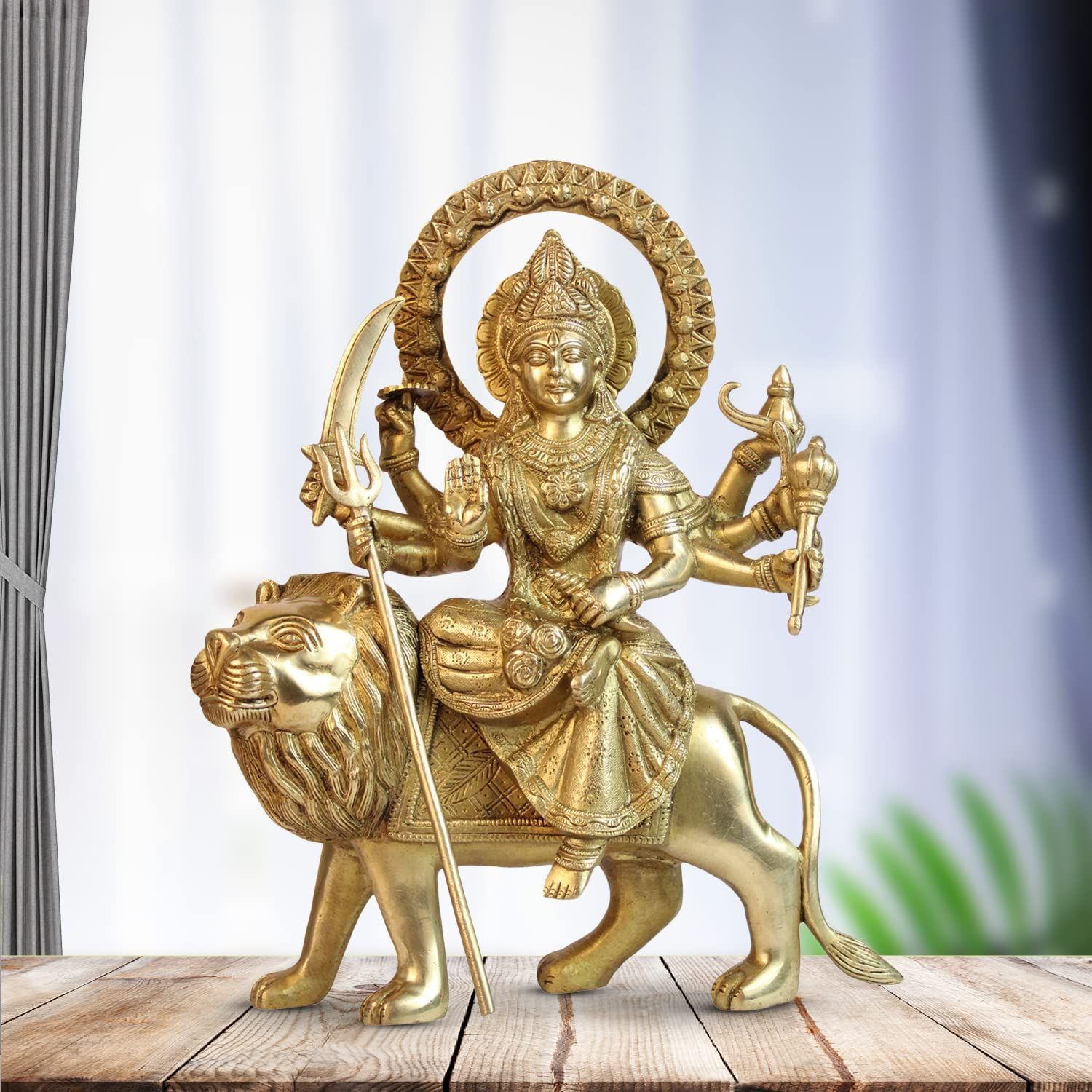 Buy Or Send Durga Maa Glass Painting Online | Home Decor Items - BGF