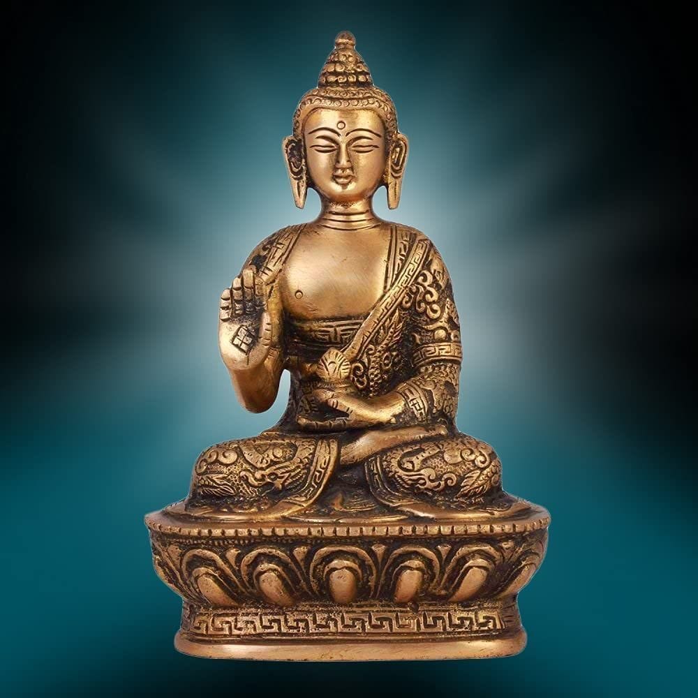 ARTVARKO Brass Buddha Idol Hand Crafted Lifestory Buddha Statue, Fine  Carving Religious Idol, Antique Brass Sculpture, Vintage Decorative In Brass,  Valuable Collection, Rustic Finish 7, Pack of 1 : : Home 