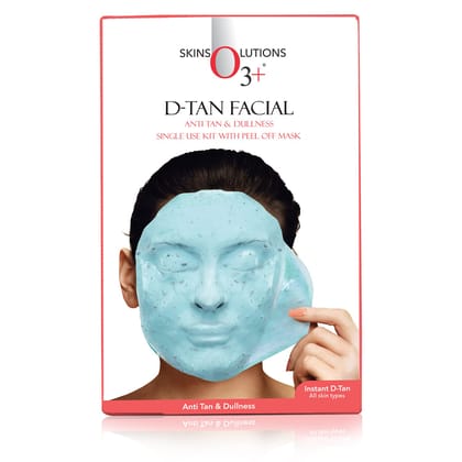 O3+ D-Tan Facial kit for tan removal & brightness for tanned & dull skin 45g