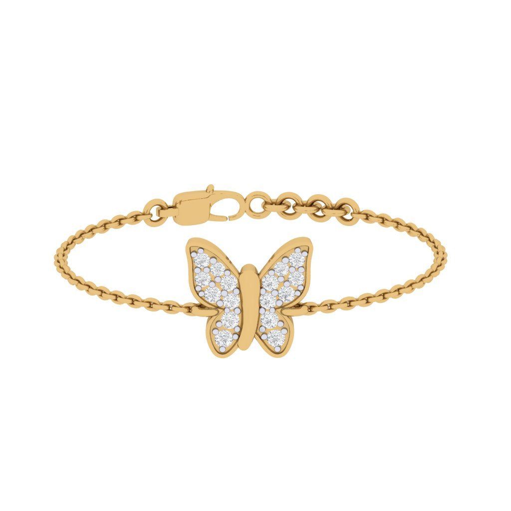 Butterfly Diamond Bracelet