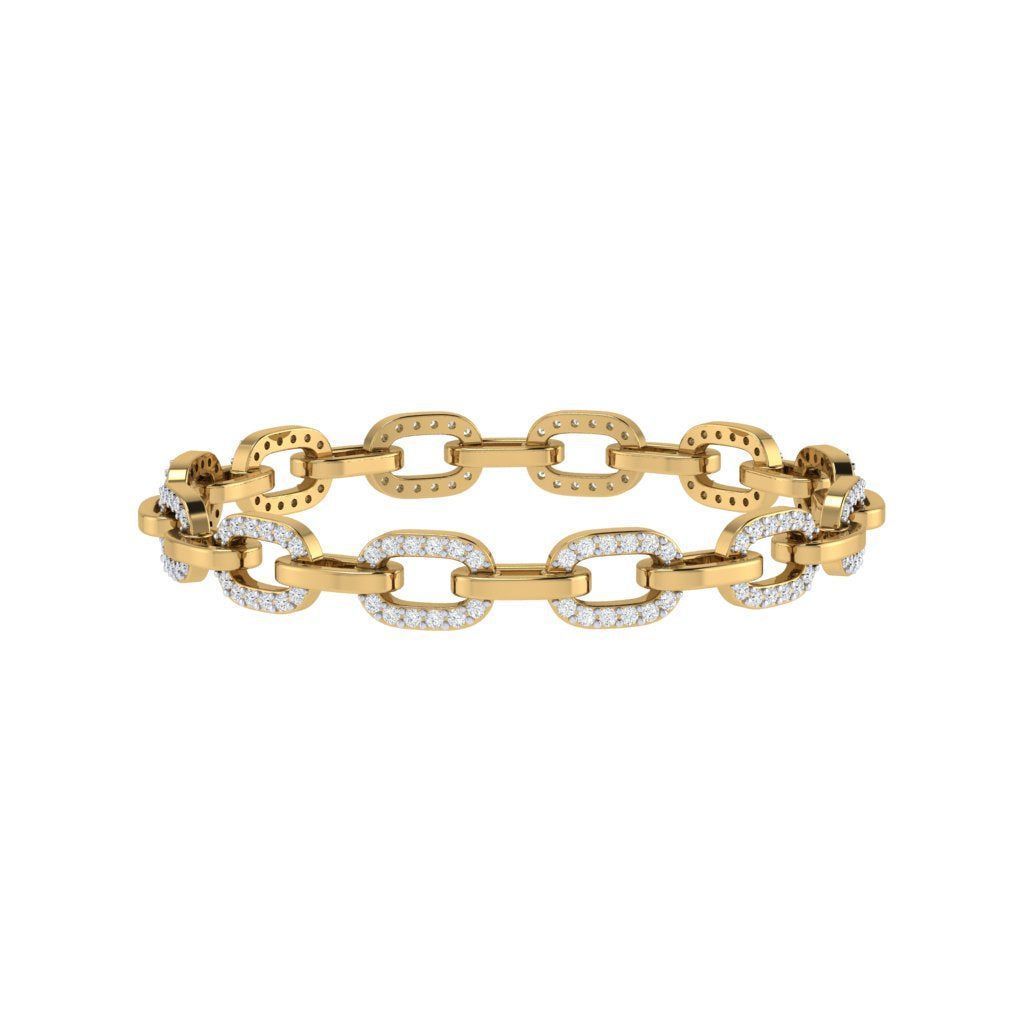 Diamond Chain Bracelet