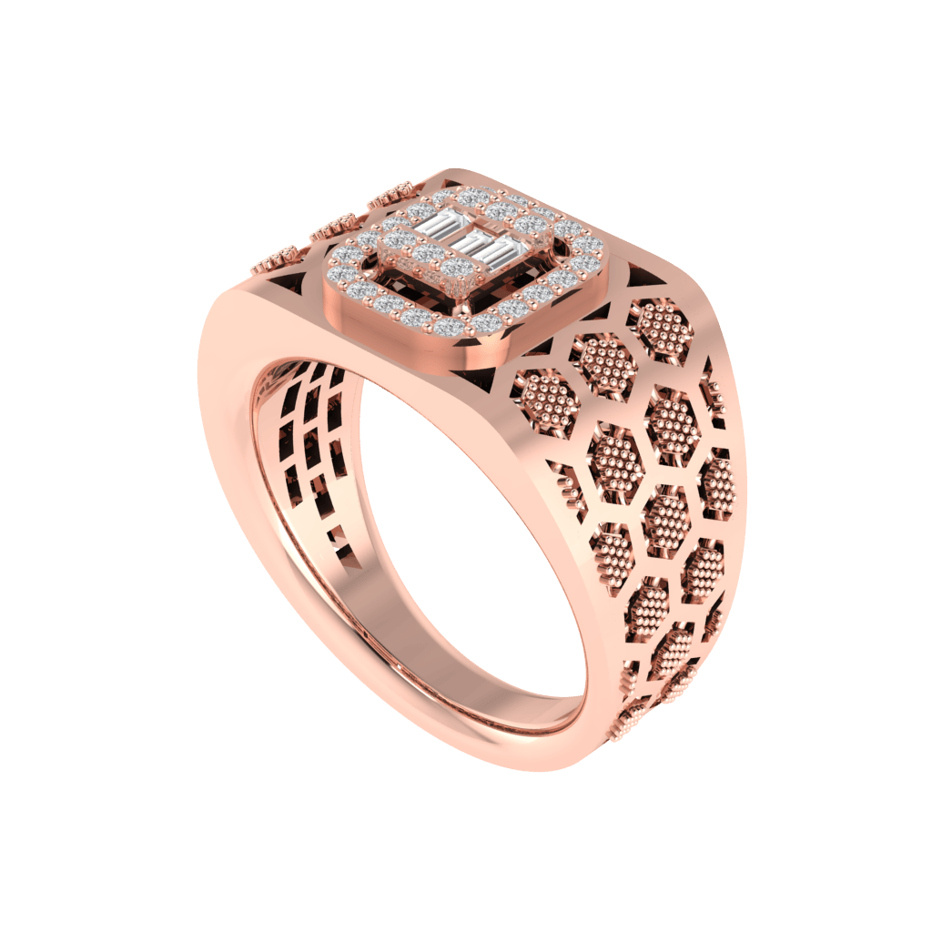 Intricate Diamond Ring