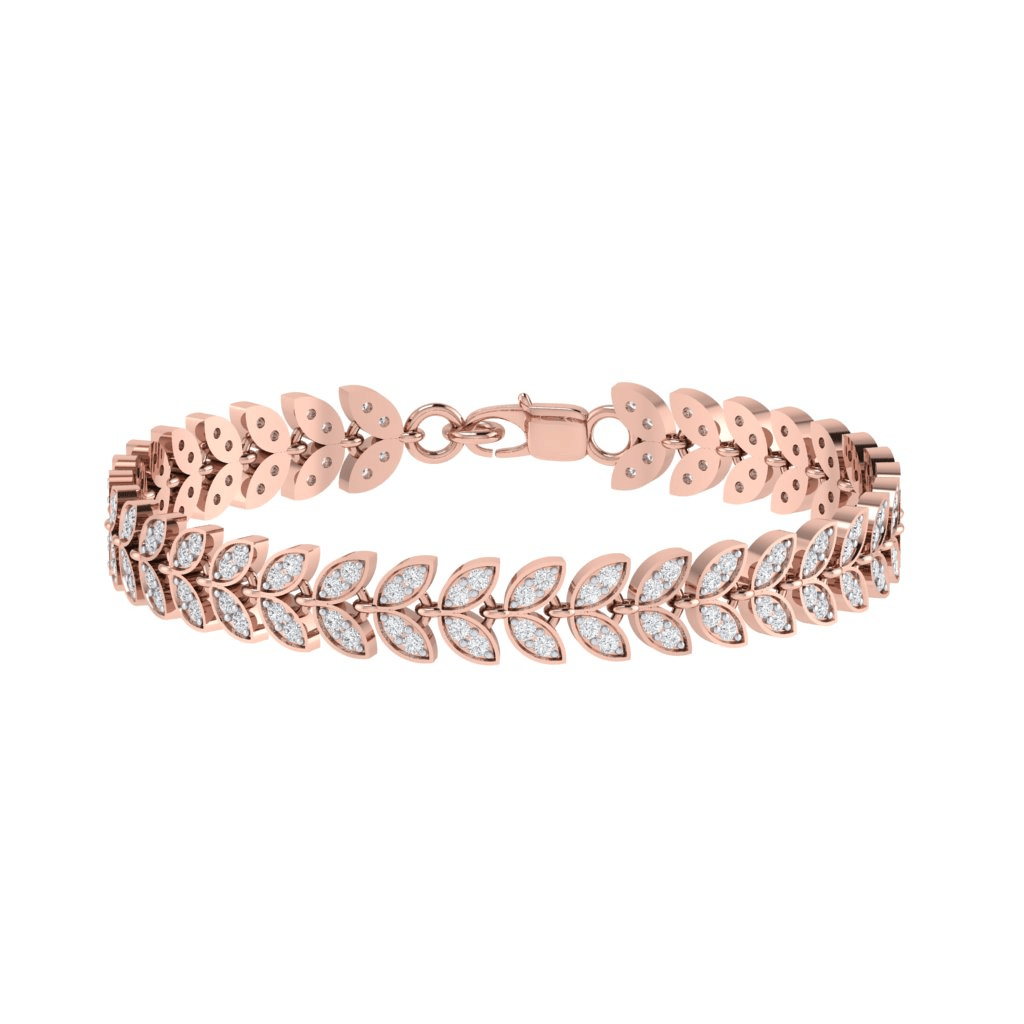 Leaf Diamond Bracelet