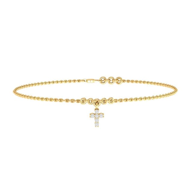 Azabache Cross Bracelet – Caputo & Co.