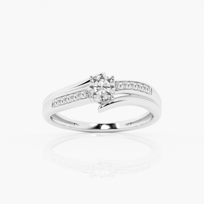 Sleek Diamond Ring