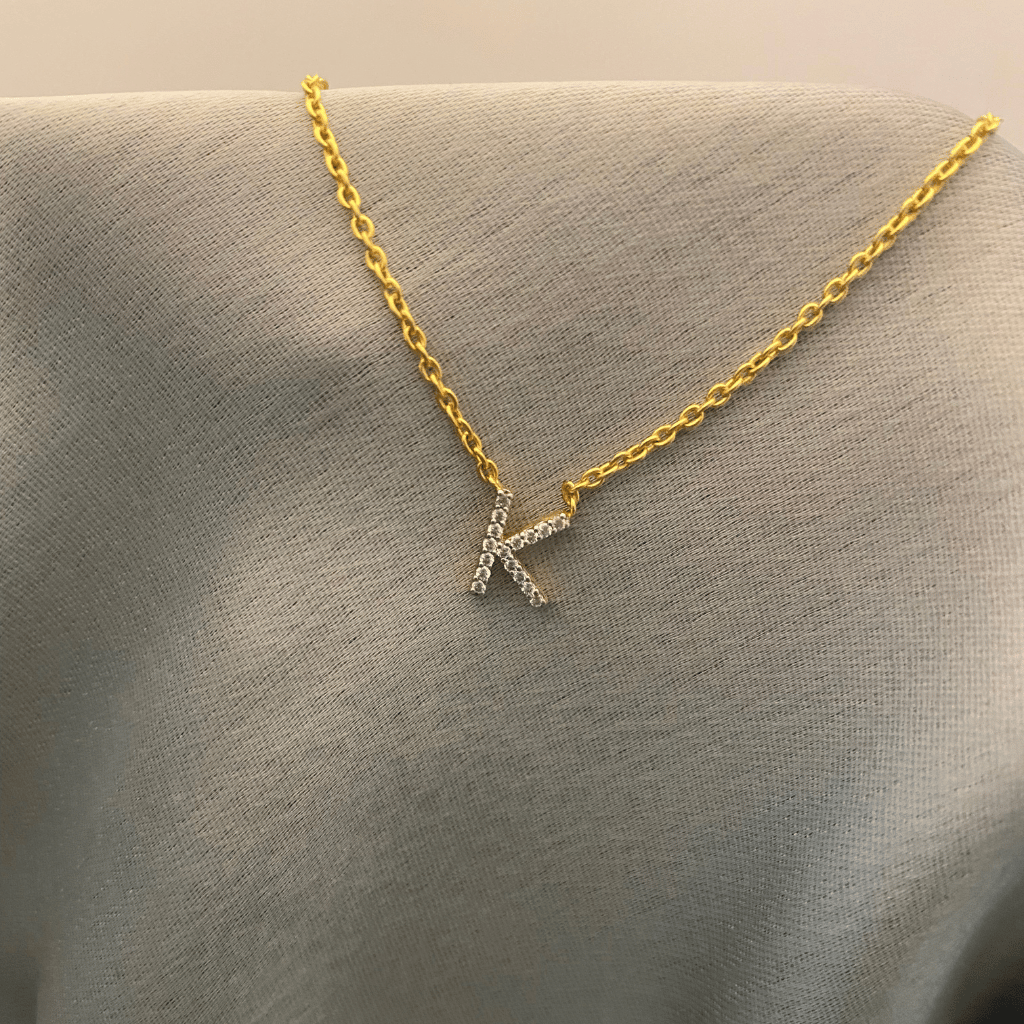 K Diamond Pendant