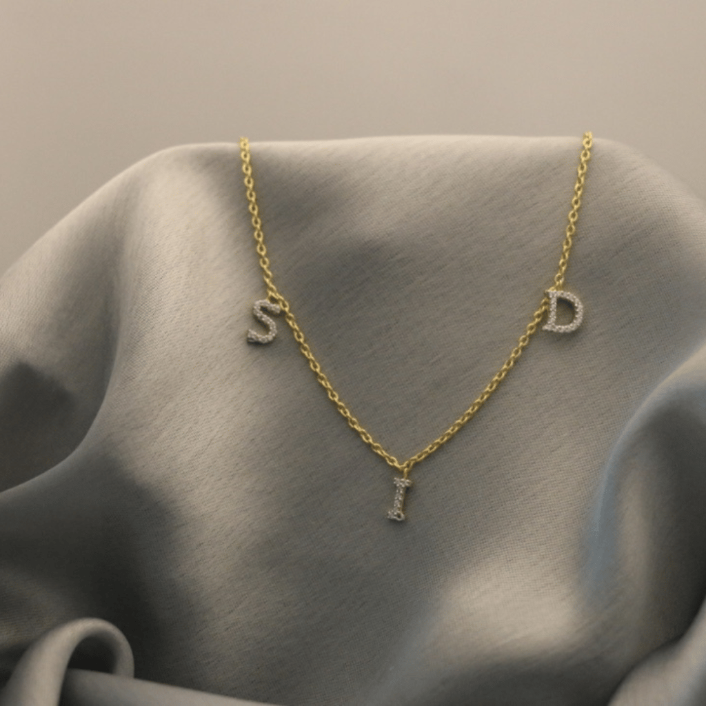 Name Diamond Necklace