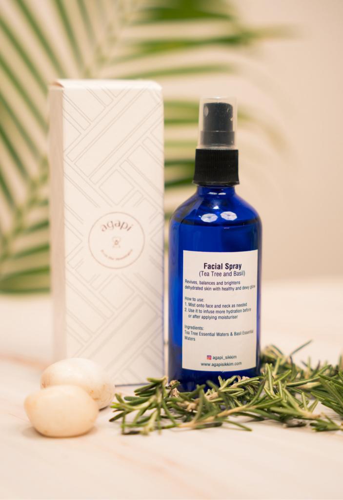 Facial Tree and Basil facial mist