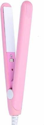 Portable Mini Ceramic Hair Straightener Hair Straightener  (Multicolor)