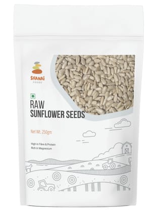 Shanai Foods Premium Sunflower Seeds for eating - 250g | Rich in Protein & Fiber