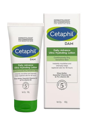 Cetaphil DAM Daily Advance Ultra Hydrating Lotion - 100g