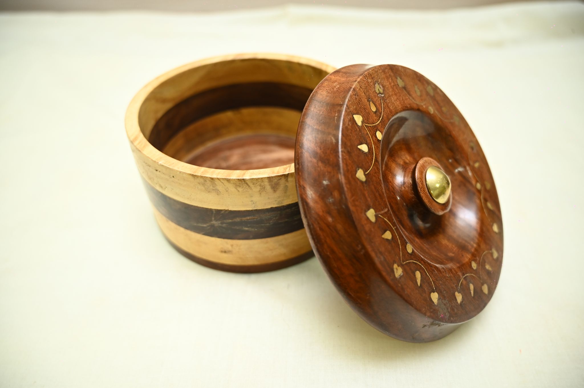 WOODEN JEWELLERY BOX