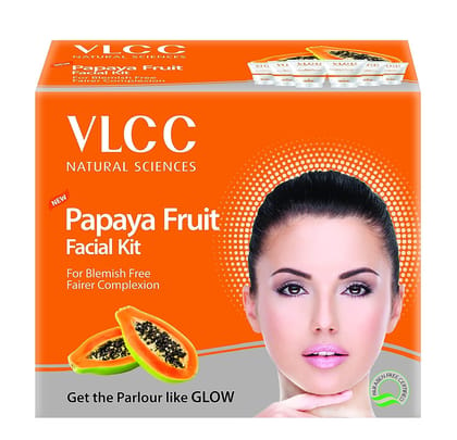 VLCC Papaya Fruit Single Facial Kit - 60 g