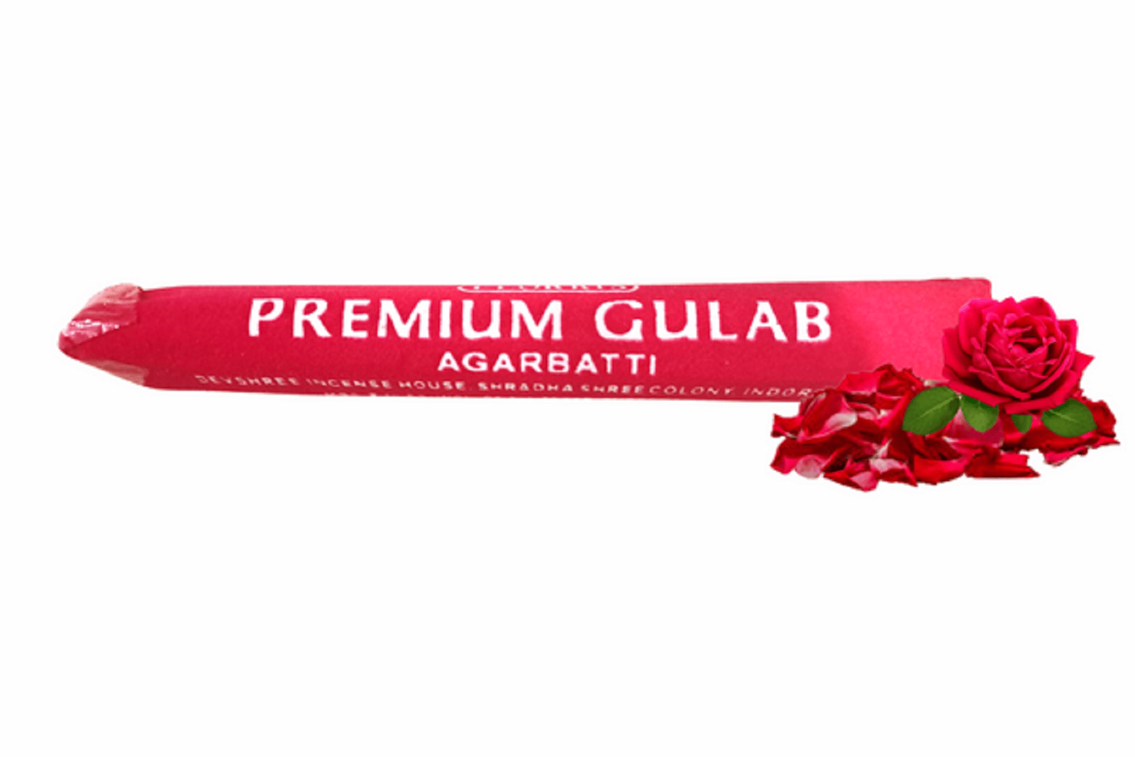 Florris Gulab Velvet Roll Premium Incense Sticks 120g (Pack of 4)