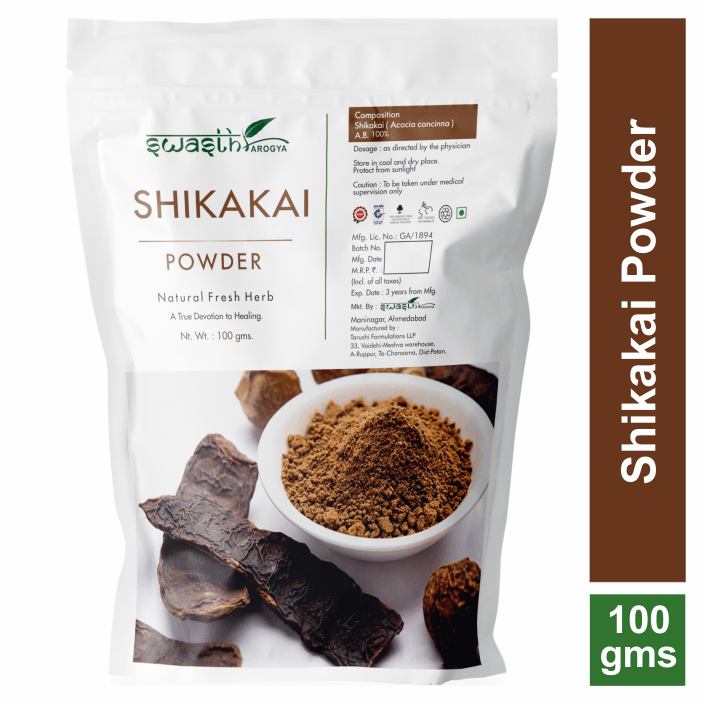 Swasth Arogya Shikakai Powder - 1 Pack Of Shikakai Powder (100g)