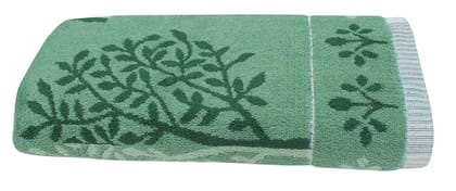 Mandhania Paradise Flora Premium Cotton Exotic Large Bath Towel 450 GSM (75x150cm) Pack of 1