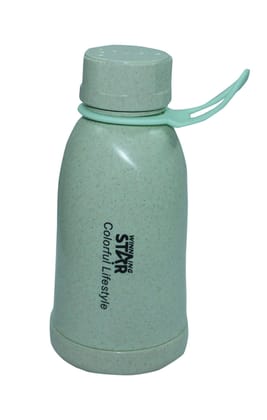 Fashion Portable Straw & Silicone Eco Friendly Food Grade Glass Water Bottle & Cup -400 ML (105)