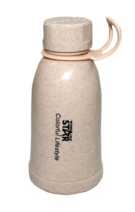 Fashion Portable Straw & Silicone Eco Friendly Food Grade Glass Water Bottle & Cup -400 ML (103)