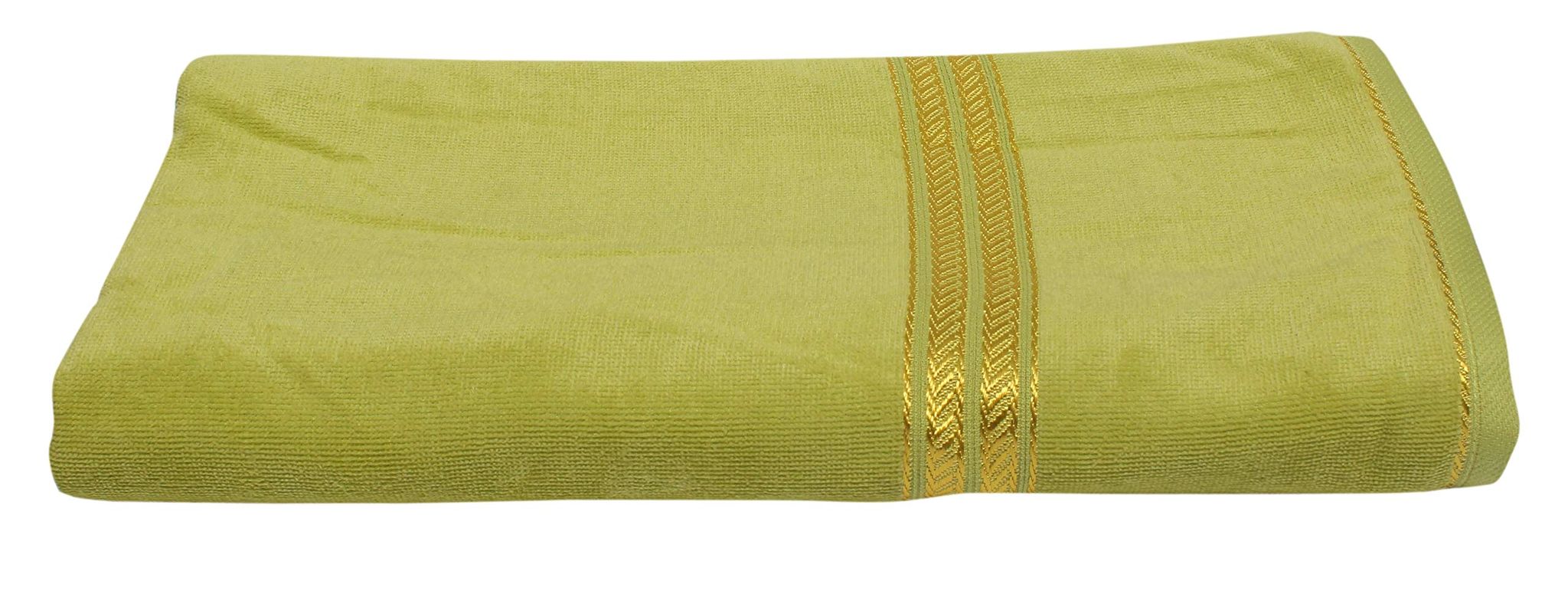 Mandhania Large Beach & Pool Towel - 36"x72", Hotel Quality-Luxuriously Soft, Absorbent & Plush Towel Pack of 1 Green