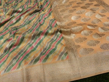 Pastels Pure Georgette Banarasi Saree