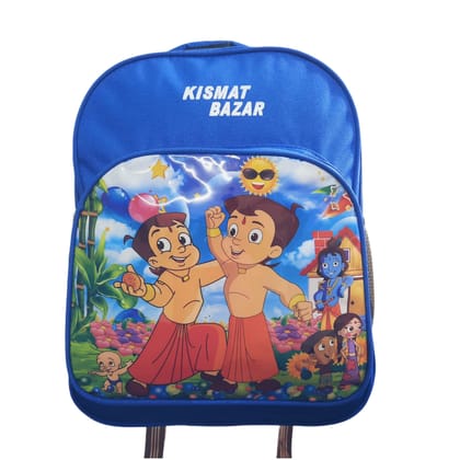 School bags for kids Printed 34 Liter Pre-School For (LKG/UKG/1st std) child School Bag Waterproof School Bag Waterproof School bags (34 L) For Kids (Blue)