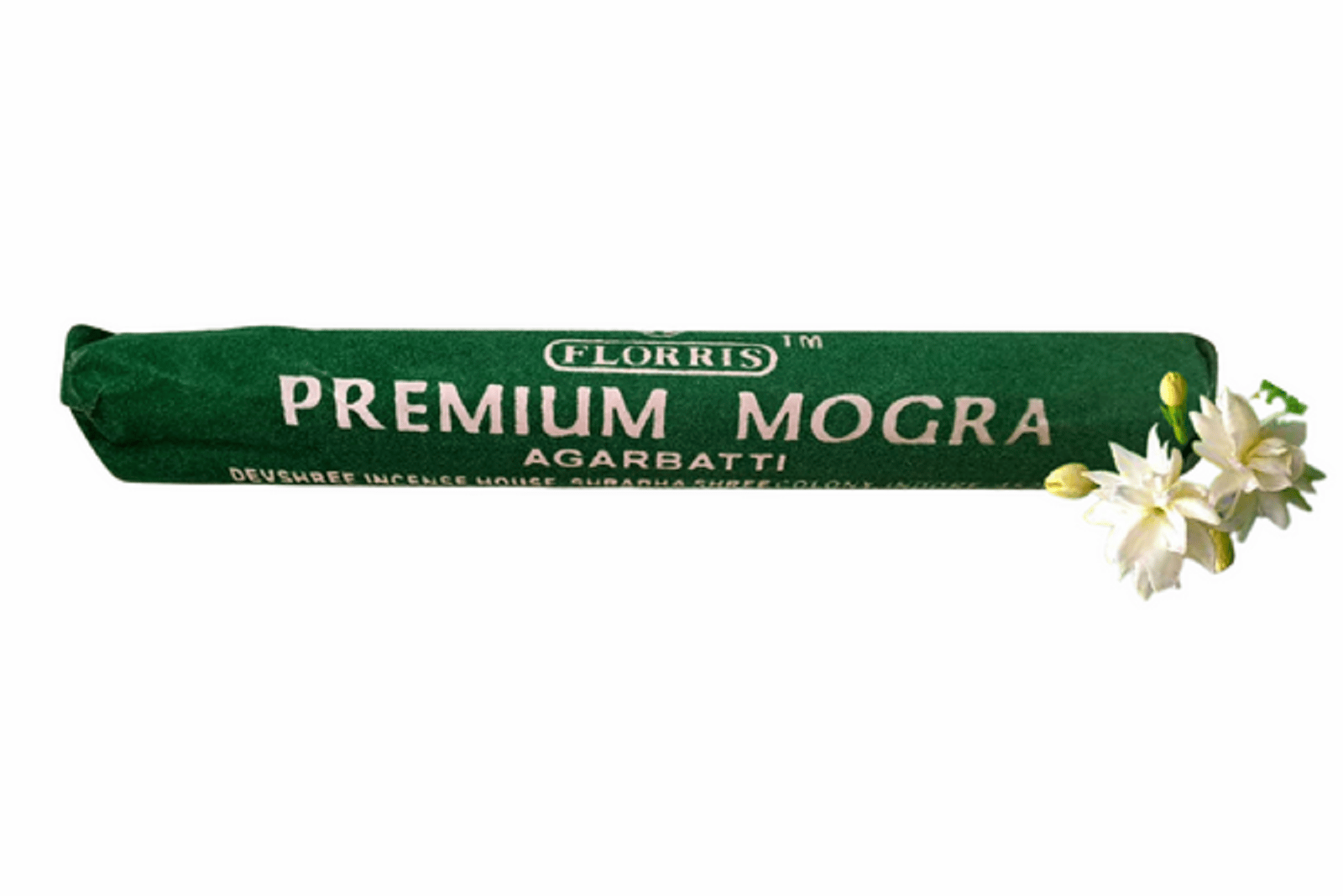 Florris Mogra Velvet Roll Premium Incense Sticks 120g (Pack of 4)