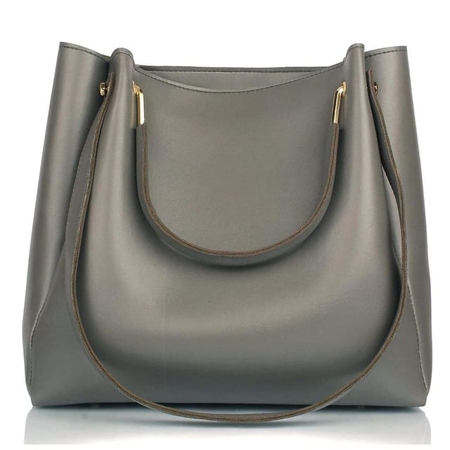 Buy Grey Customized Latest Handbags For Ladies Combo Of 4 | yourPrint
