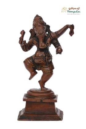 BRONZE DANCING GANESHA